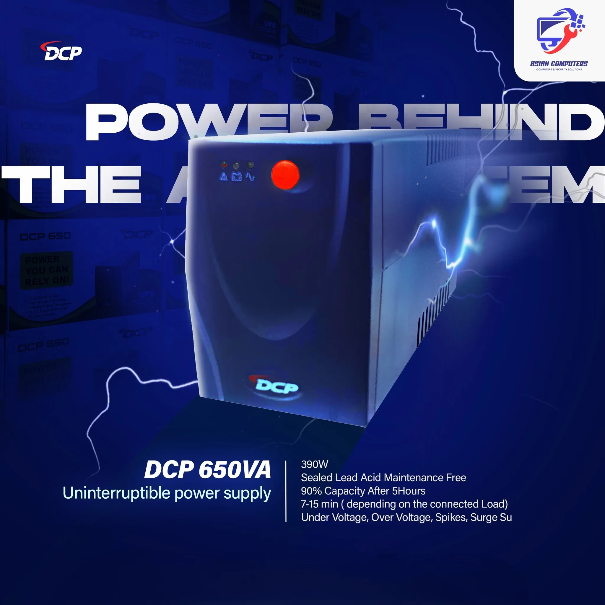 DCP 650VA UPS